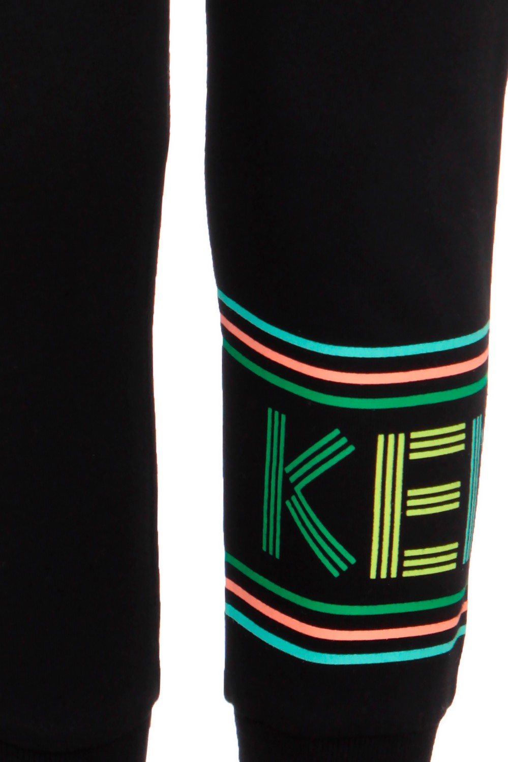 Kenzo Спортивные брюки с разноцветным принтом-логотипом