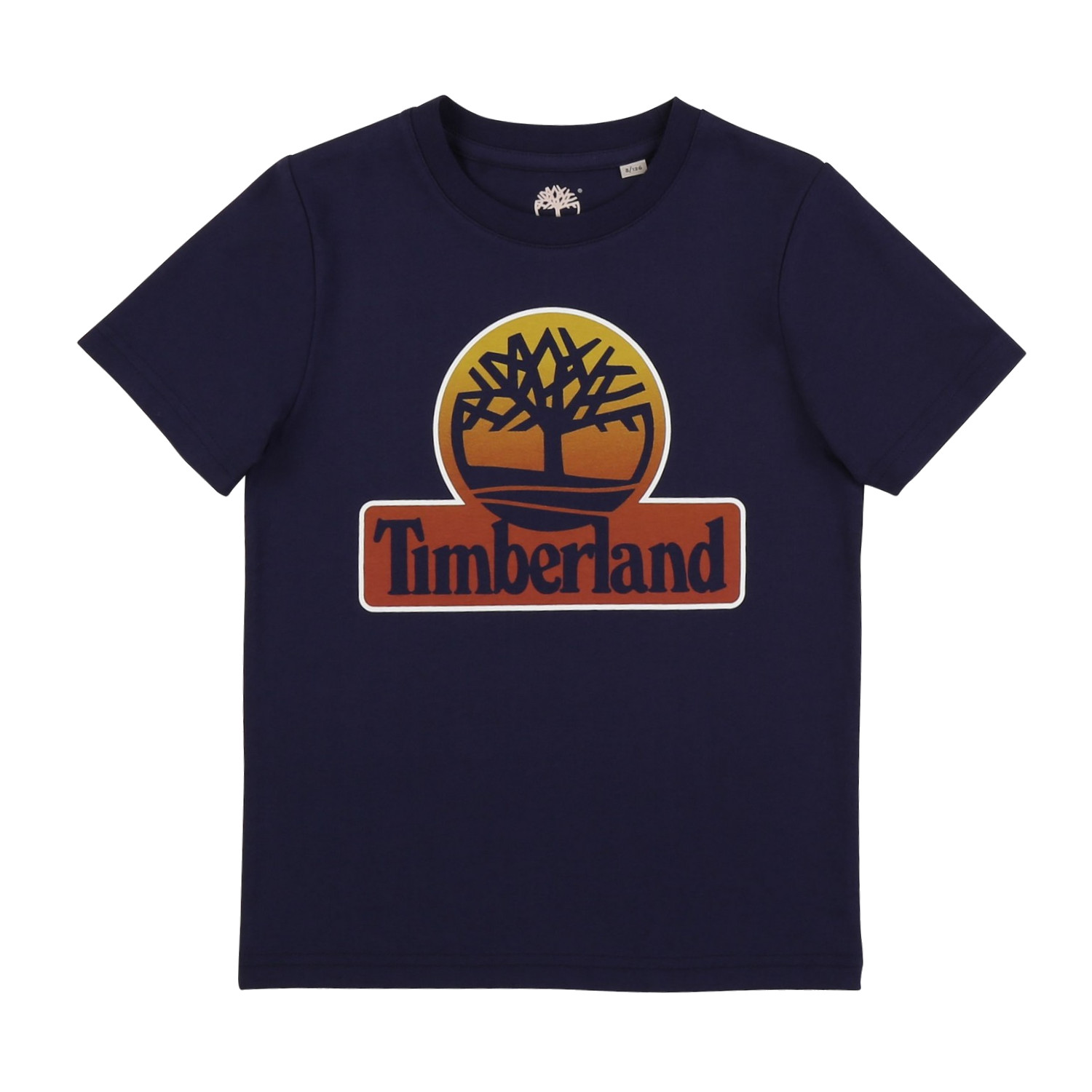 Timberland Однотонная футболка принтом-логотипом