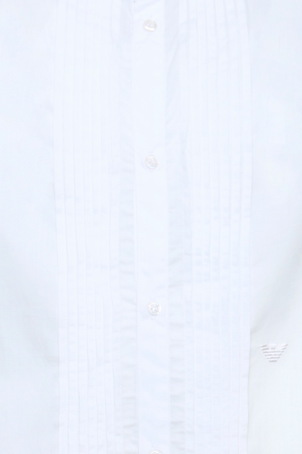 Armani Junior Однотонная рубашка из хлопка