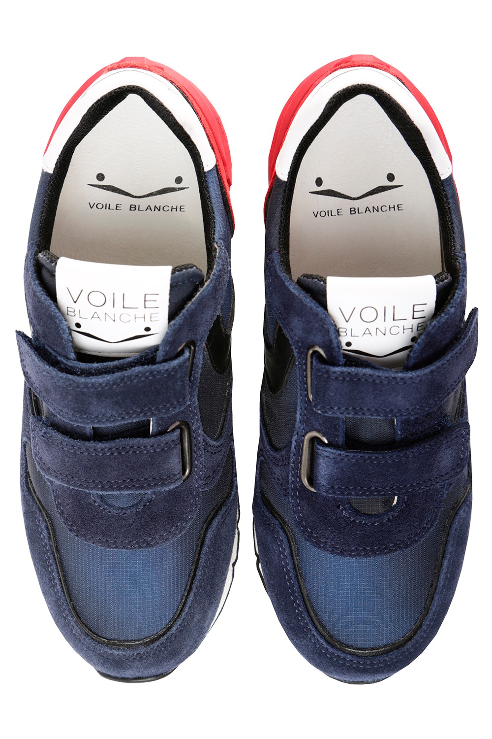 Voile Blance Комбинированные кроссовки на липучках