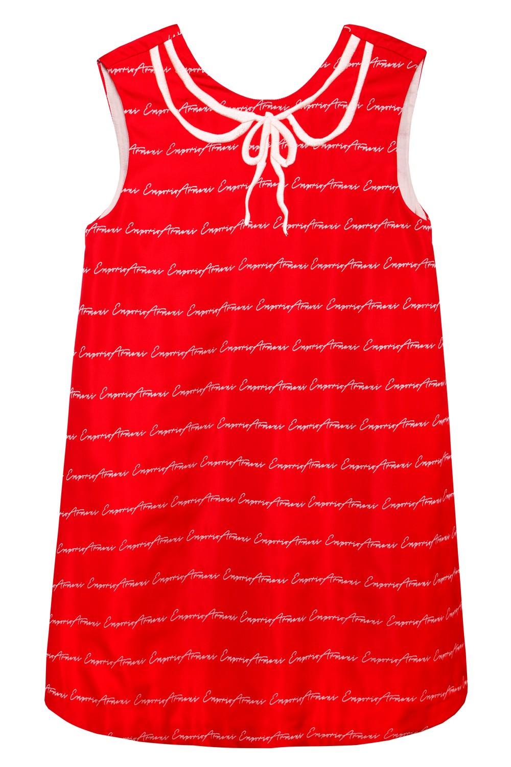 Armani Junior Яркое платье с принтом-надписями