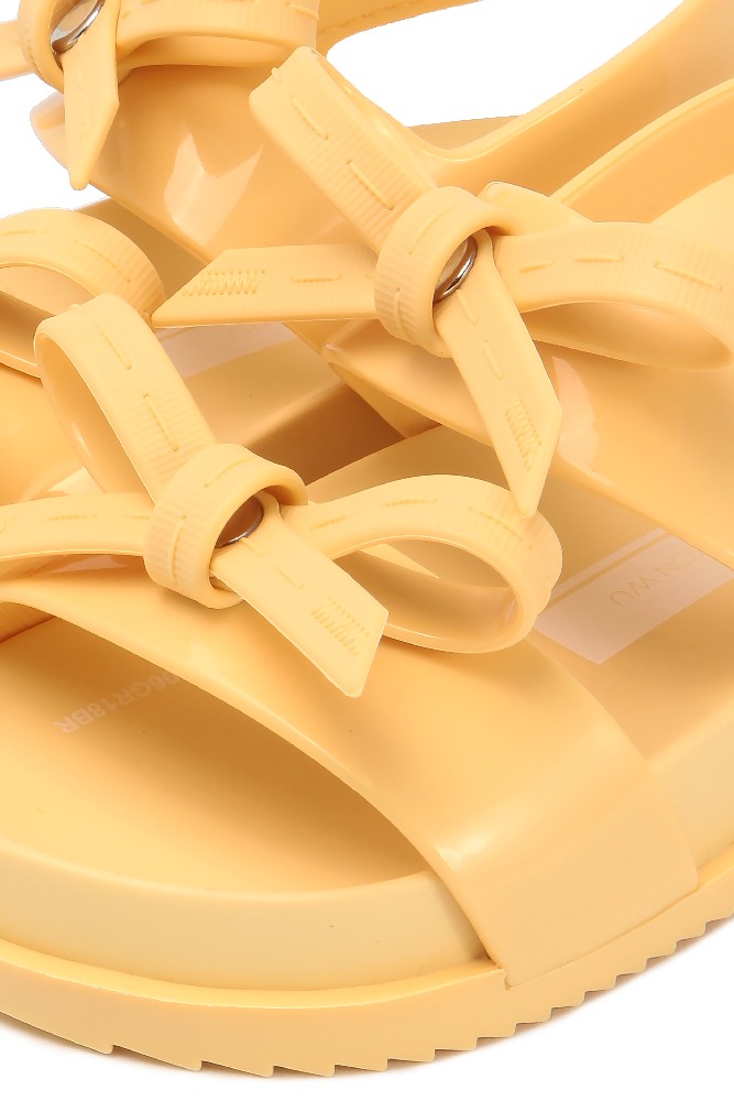 Melissa Резиновые желтые сандалии