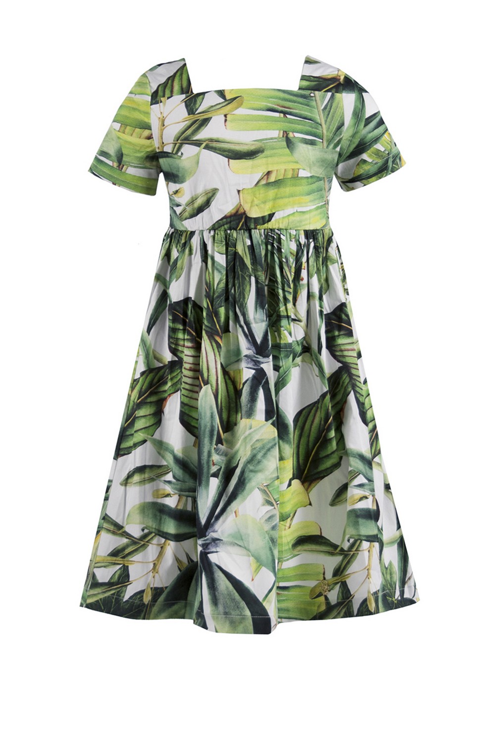 Stefania Платье с тропическим принтом